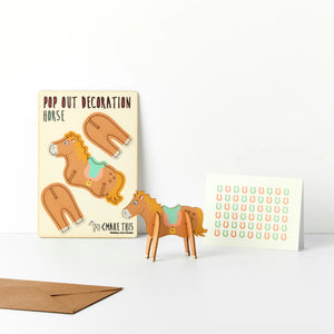 Horse Pop-Out Card