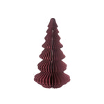 Deep Red Honeycomb Tree Standing Decoration