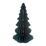 Forest Green Honeycomb Tree Standing Decoration - Tall