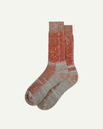 Colour Fuzz Socks - Alpine Brown - Large