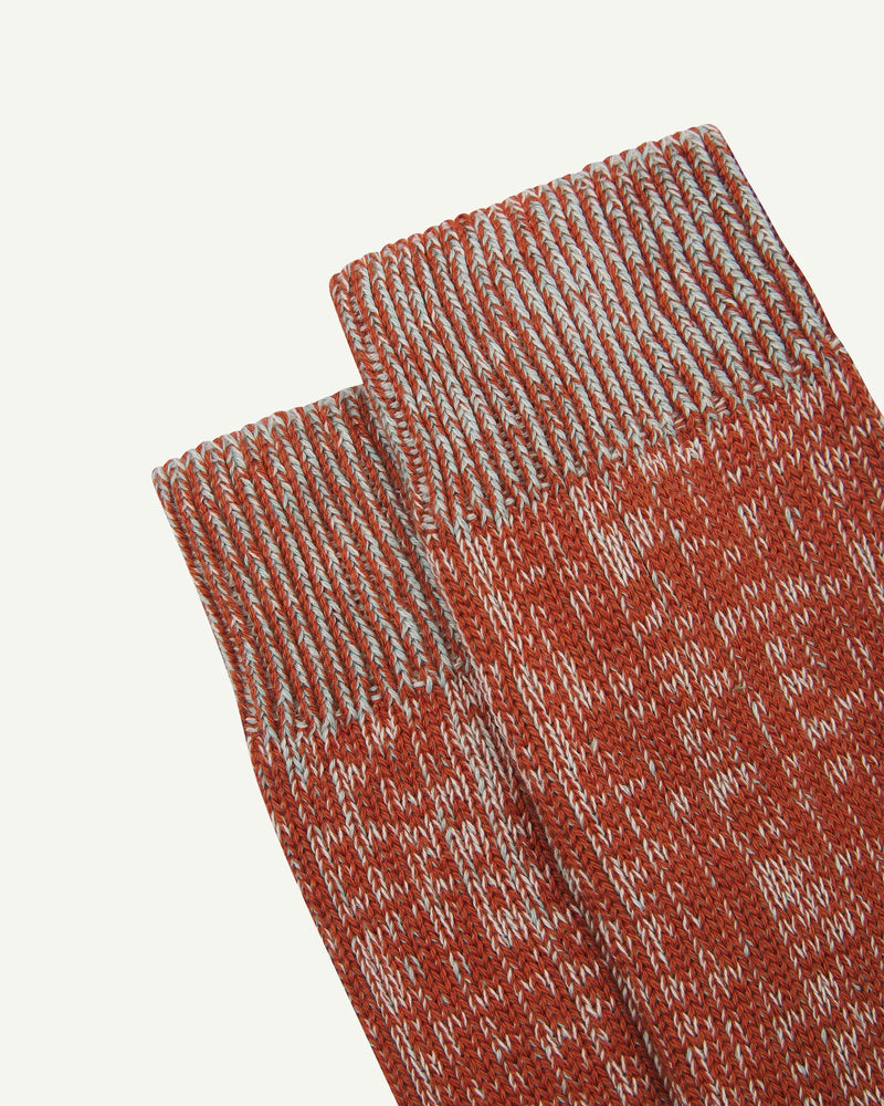 Colour Fuzz Socks - Alpine Brown - Large