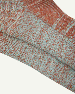 Colour Fuzz Socks - Alpine Brown - Large