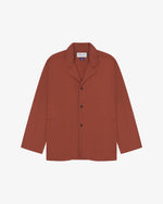 Men's Organic Drill Blazer - Chestnut