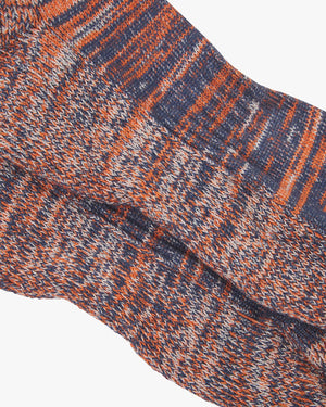 Colour Fuzz Socks - Volcanic Orange - Large