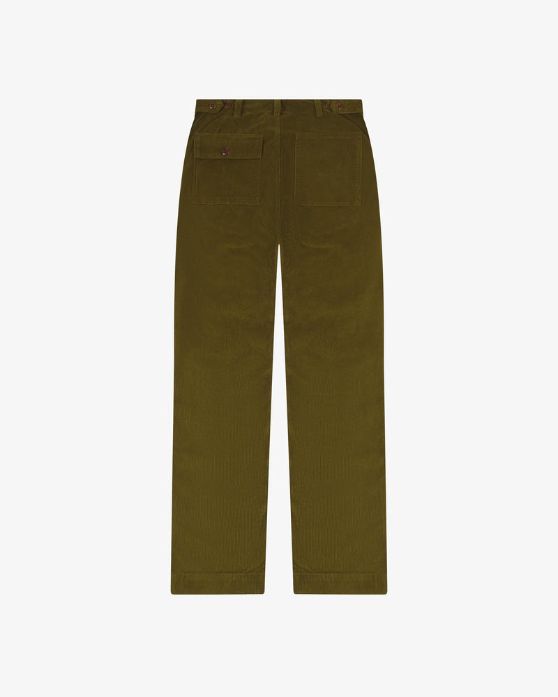 Men's Cord Workwear Pants - Woodland Green