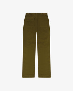 Men's Cord Workwear Pants - Woodland Green