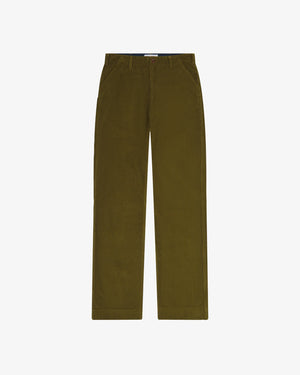 Men's Cord Workwear Pants - Woodland Green