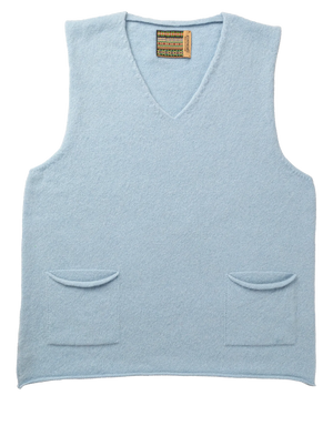 Corry V Neck Tank Top - Angelite