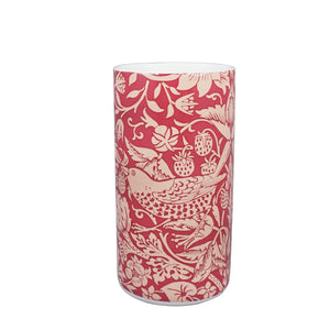 Vase Ceramic - (14.5cm) William Morris (Raspberry)