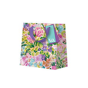 Neon Floral Mawson Tulip Mini Gift Bag (V and A)