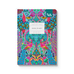 Neon Floral Peacock Premium Perfect Bound Diary