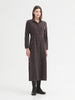 Check Flannel Dress - Grey