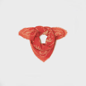 Women's 100% Wool Scarf Alice - Red