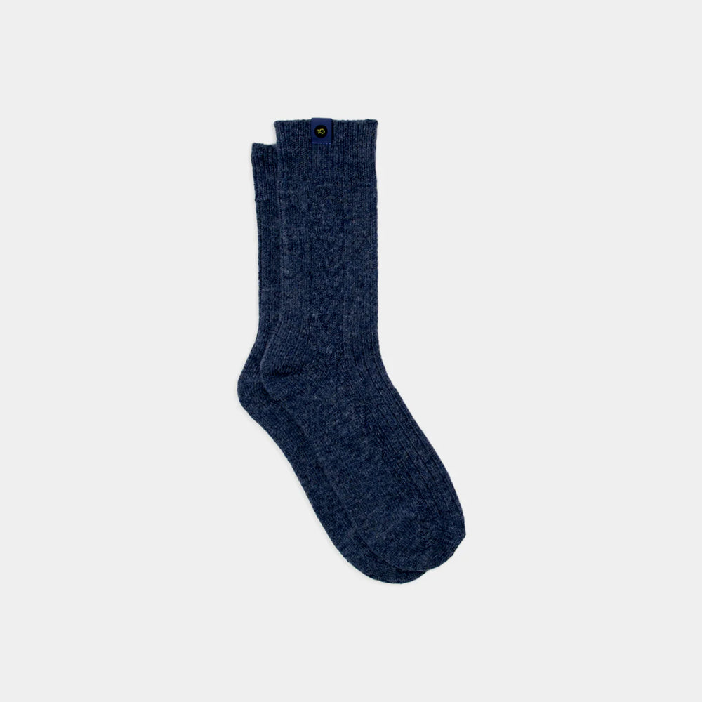 Wool Socks - Navy