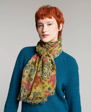 Wool Scarf  - Swainston Gold