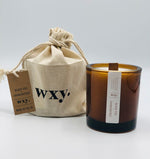Amber Candle - Black Ash and Frankincense