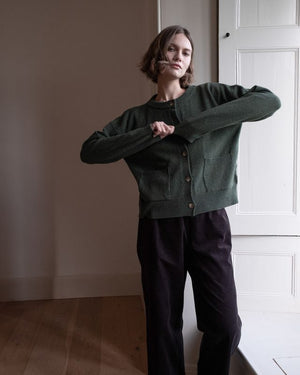 Mira Wool Cardigan - Rosemary