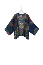 Parsley Seed Kimono in Navy