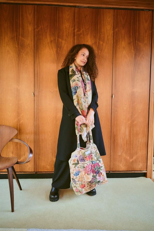 Primula Canvas Bag - Stone