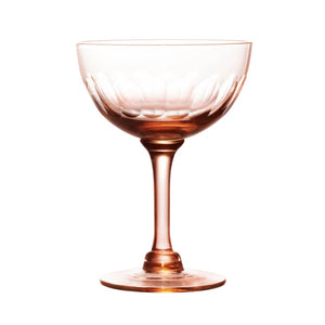 
                
                    Load image into Gallery viewer, &amp;#39;The Vintage List&amp;#39; Lens Design Rose champagne glasses lense - Set of 4
                
            
