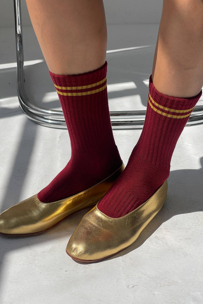 Boyfriend Socks: Wood