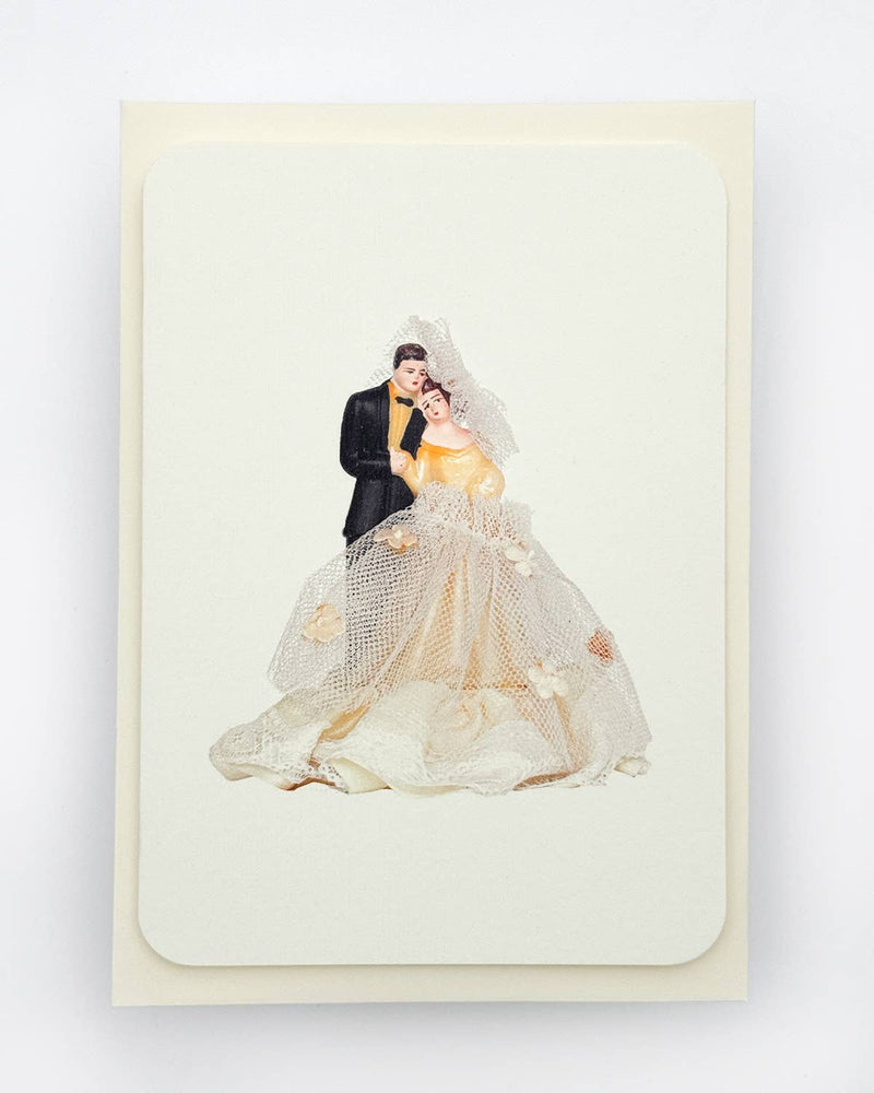 Wedding Cake Topper No.1 Greeting Card