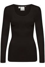 Zola Long Sleeve Top - Black