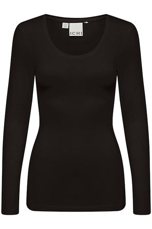 Zola Long Sleeve Top - Black