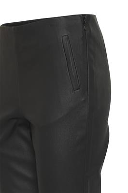 Ramim Cigarette Leg Trousers - Black