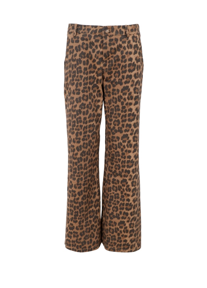 Abbie Trousers - Leopard