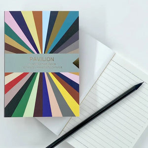Radar A6 Buckram Embossed Foiled Notebook