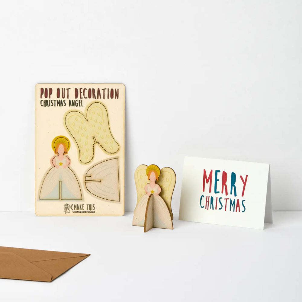 Christmas Angel Pop-Out Card