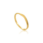 Modern Curve Gold Ring