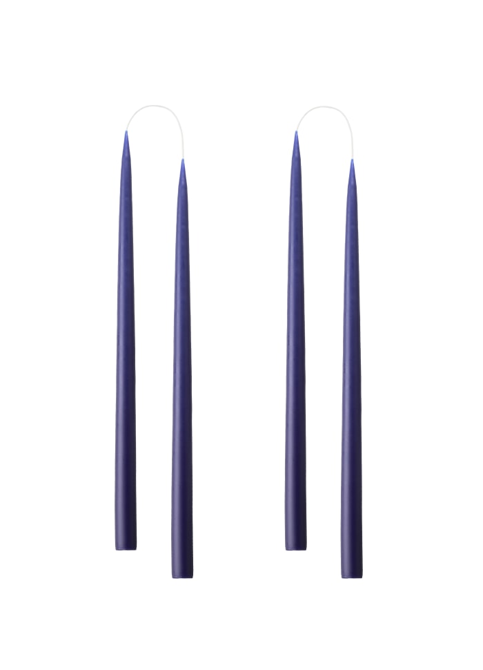 Hand Dipped and Dyed Candle 35cm (Pair)