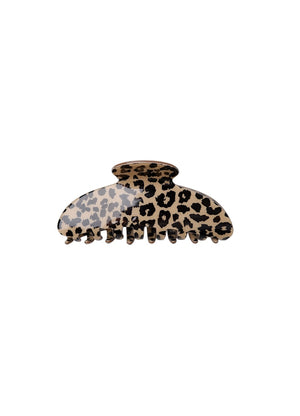 Asher Hair Claw - Beige Leo