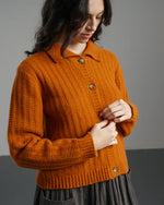 Bonnie Polo Cardigan - Oxide