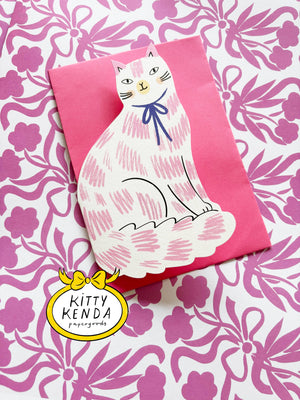 Posy Magenta Luxury Gift Wrapping Paper