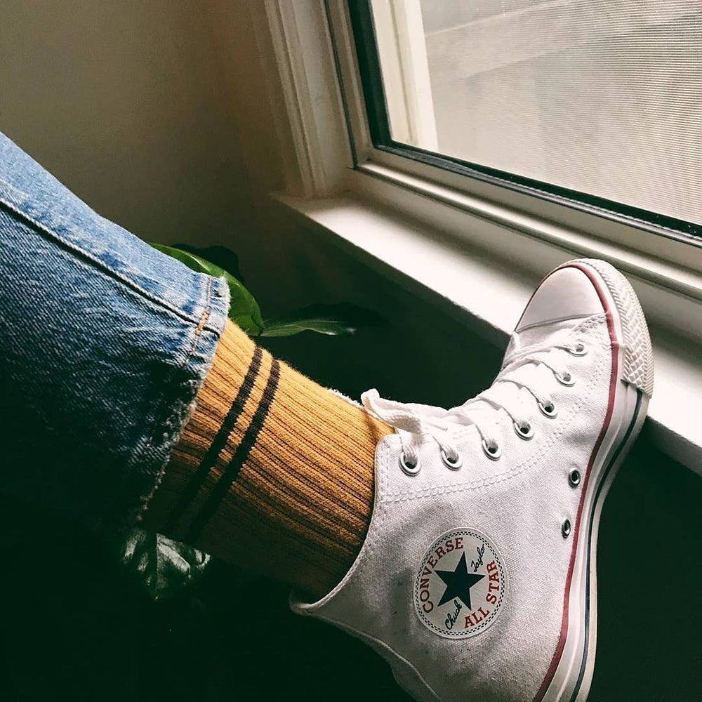 Boyfriend Socks: Wood