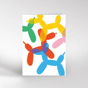 Balloon Dogs Card