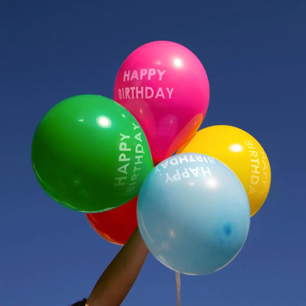 Happy Birthday Balloons