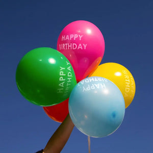 Happy Birthday Balloons