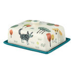 Hand-Made Ceramic Barklife Butter Dish
