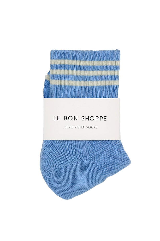 Girlfriend Socks: Parisian Blue