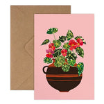 Begonia Card