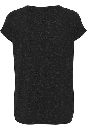 Rebel T Shirt - Black V Neck