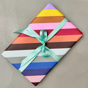 Colour Block Wrapping Paper Sheet