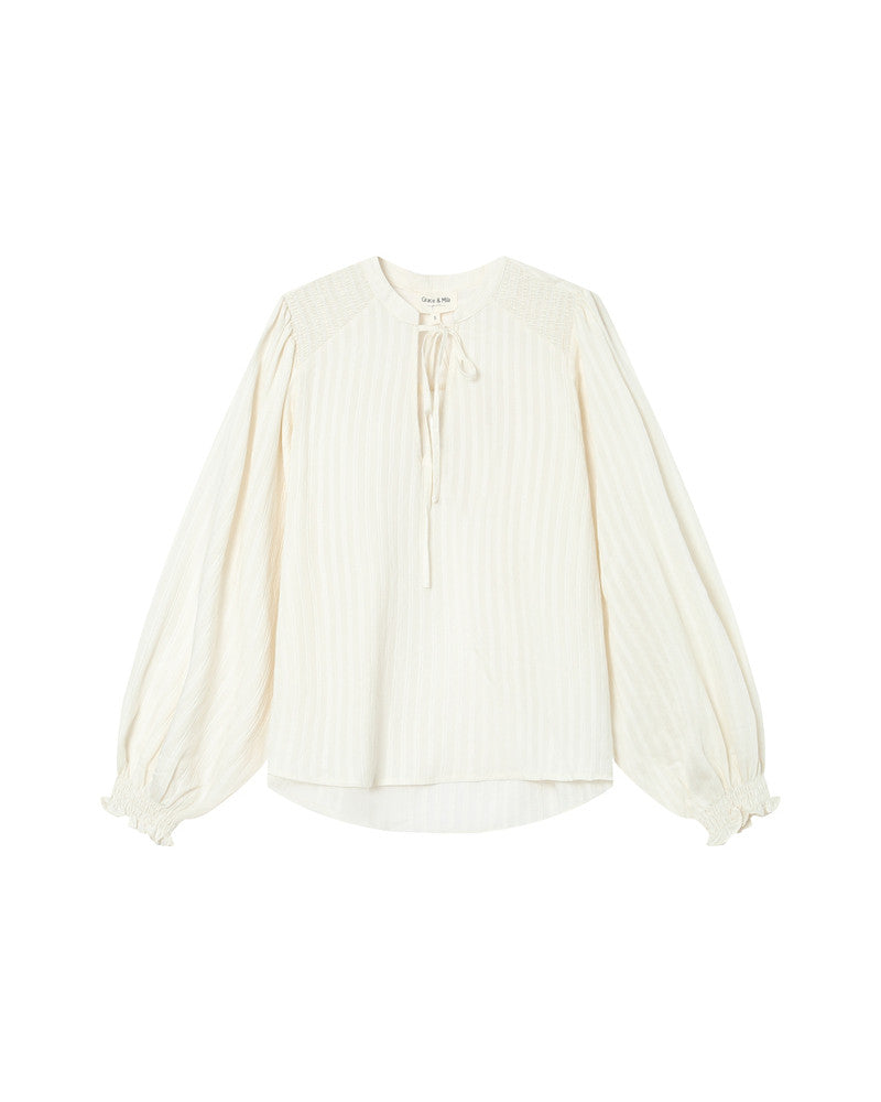 Serinda Blouse - Ecru