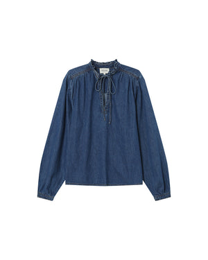 Salsa Denim Blouse