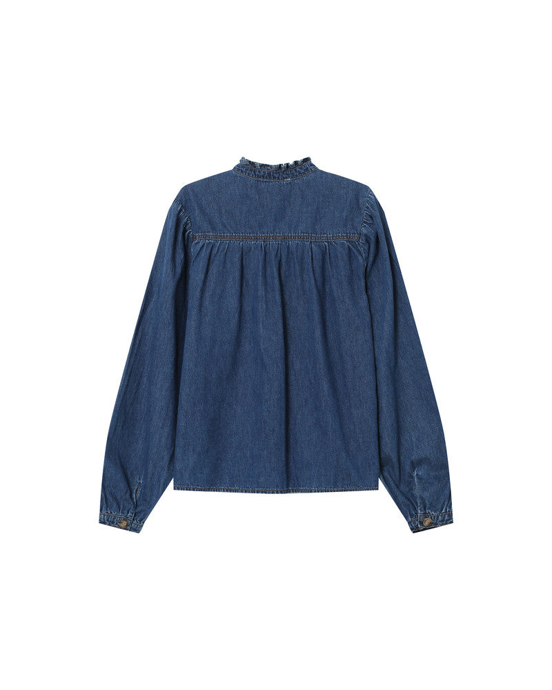 Salsa Denim Blouse