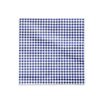 Blue Gingham Paper Napkins - Pack of 20